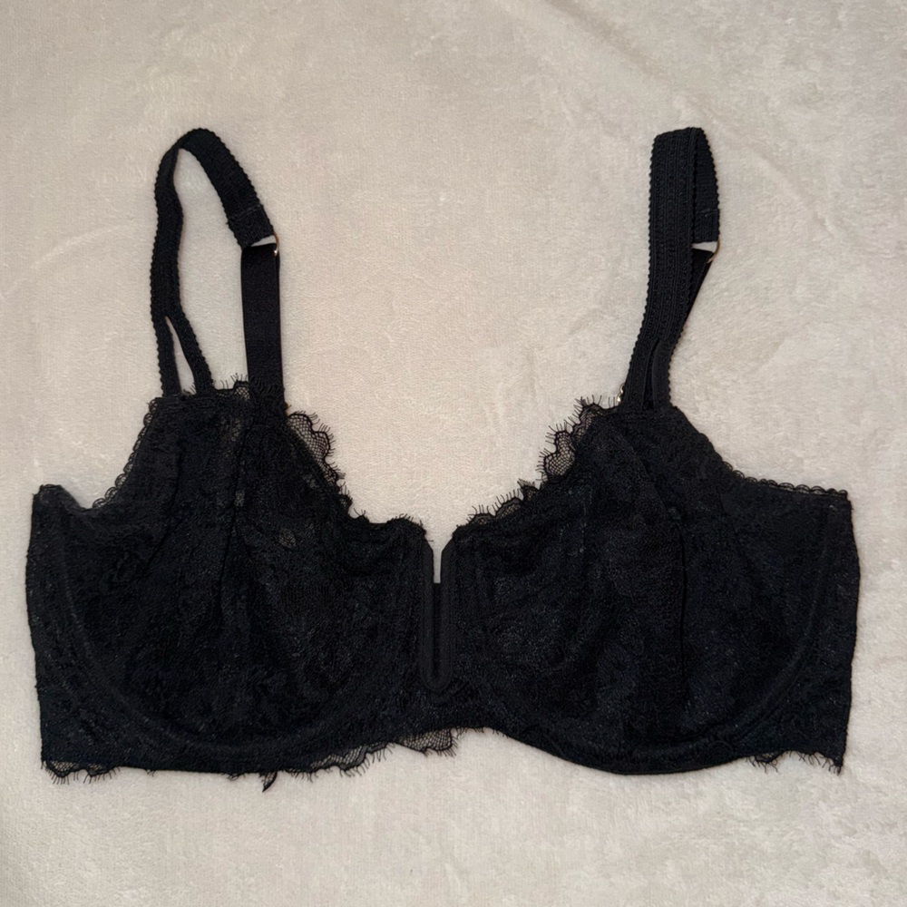 Auden Black Lace Bra